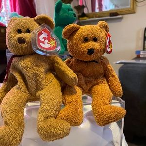 Curly& Fuzz Ty Babies 🤎